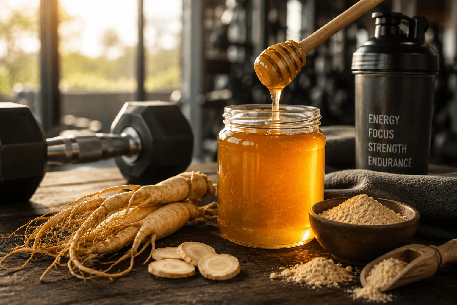 Honung med ginseng och maca – vad innehåller en energimix?